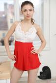 Mila Azul is ready to give you dessert in the kitchen-i73quqs4fm.jpg